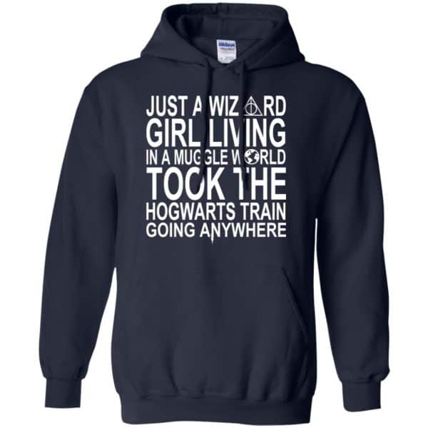 Harry Potter: Just A Wizard Girl Living In A Muggle World Took The Hogwarts Train Going Anywhere T-Shirts, Hoodie, Tank Apparel 8