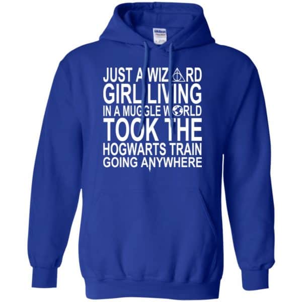 Harry Potter: Just A Wizard Girl Living In A Muggle World Took The Hogwarts Train Going Anywhere T-Shirts, Hoodie, Tank Apparel 10