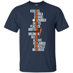 Houston Astros: Keuchel Correa Gurriel Springer Gattis Peacock Morton T-Shirts, Hoodie, Tank 17 Houston Astros: Keuchel Correa Gurriel Springer Gattis Peacock Morton T-Shirts, Hoodie, Tank 17