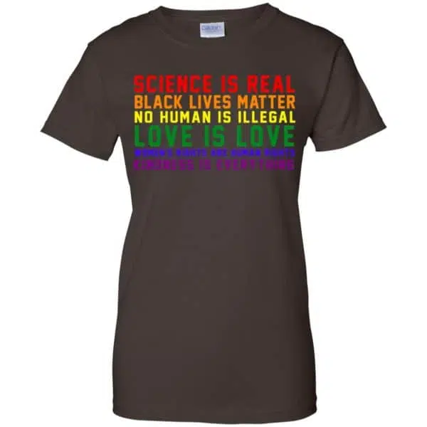 Science Is Real Black Lives Matter No Human Is Illegal - LGBT Shirt, Hoodie, Tank 12