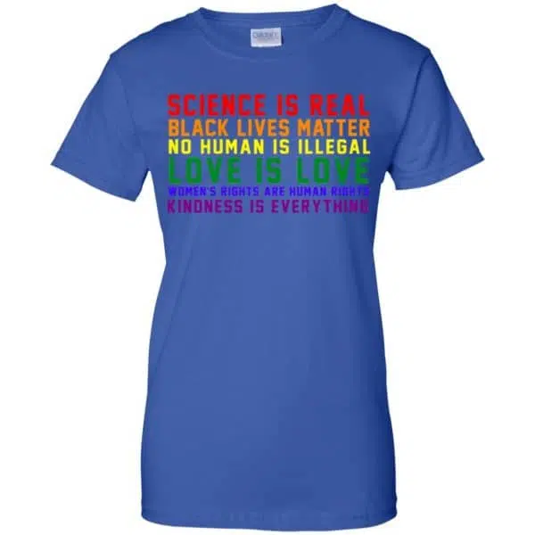 Science Is Real Black Lives Matter No Human Is Illegal - LGBT Shirt, Hoodie, Tank 14