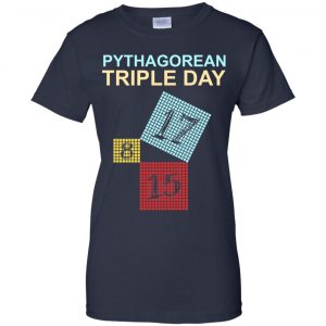Pythagorean Theorem Day 2017/8/15/17 Shirt, Hoodie, Tank 24