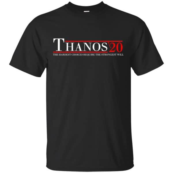 Thanos 2020 The Hardest Choices Require The Strongest Will T-Shirts, Hoodie, Tank 3