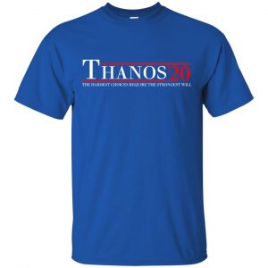 Thanos 2020 The Hardest Choices Require The Strongest Will T-Shirts, Hoodie, Tank 8