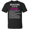 Reasons To Be A Auntie Shirt, Hoodie, Tank 2