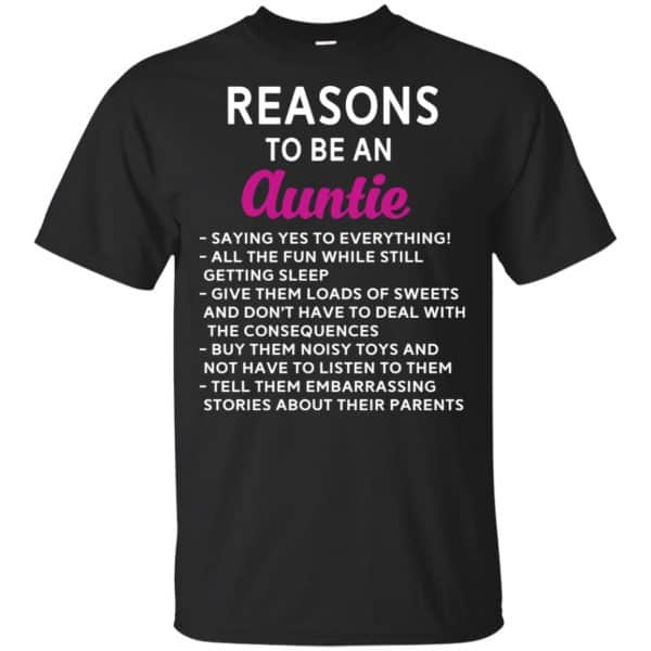 Reasons To Be A Auntie Shirt, Hoodie, Tank 3