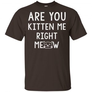 Are You Kitten Me Right Meow Shirt, Hoodie, Tank Apparel 2
