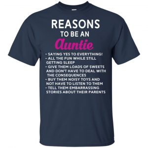 Reasons To Be A Auntie Shirt, Hoodie, Tank 17