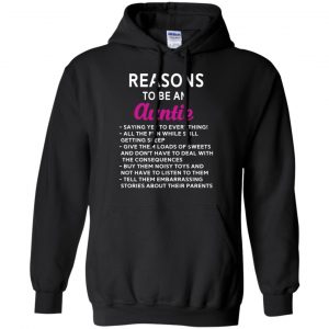 Reasons To Be A Auntie Shirt, Hoodie, Tank 18