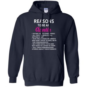 Reasons To Be A Auntie Shirt, Hoodie, Tank 19