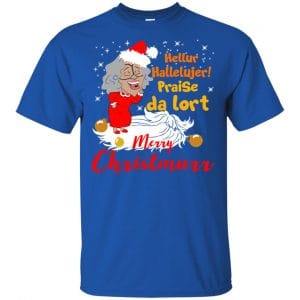Hellur Hallelujer Praise Da Lort Merry Christmas Shirt, Hoodie, Tank 16