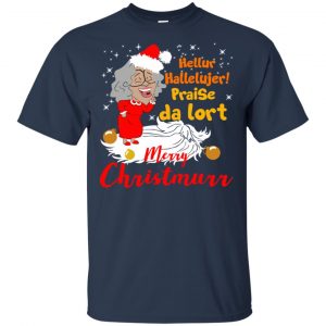 Hellur Hallelujer Praise Da Lort Merry Christmas Shirt, Hoodie, Tank 17