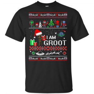 Guardians Of The Galaxy: I Am Groot Christmas T-Shirts, Hoodie, Tank Apparel