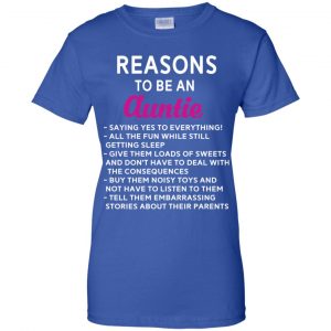 Reasons To Be A Auntie Shirt, Hoodie, Tank 25
