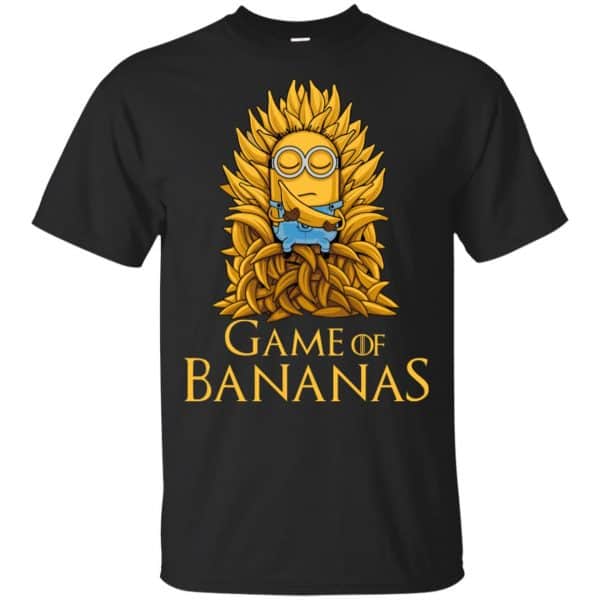 Minions: Game Of Bananas Game Of Thrones T-Shirts, Hoodie, Tank Apparel 3