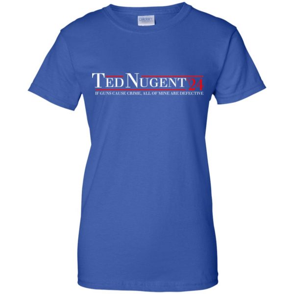 Ted Nugent 2024 If Guns Cause Crime, All Of Mine Are Defective T-Shirts, Hoodie, Tank Apparel 14