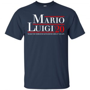 Mario Luigi 2020 Make Mushroom Kingdom Great Again T-Shirts, Hoodie, Tank 17