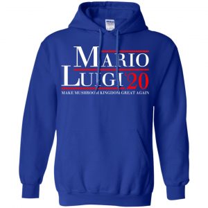 Mario Luigi 2020 Make Mushroom Kingdom Great Again T-Shirts, Hoodie, Tank 21