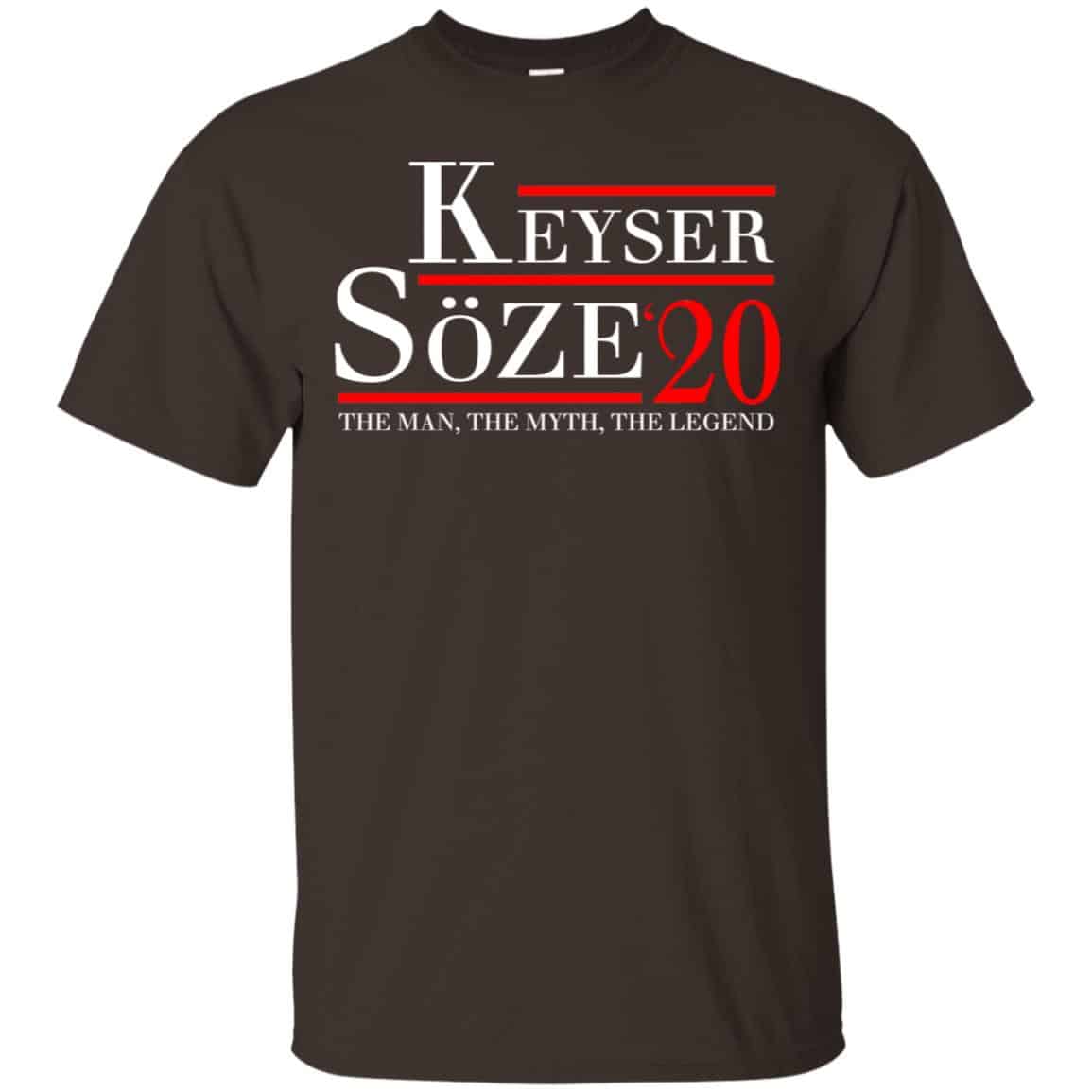 Keyser Soze 2020 The Man, The Myth, The Legend T-Shirts, Hoodie, Tank