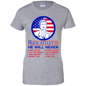 Rick Astley 2020 He Will Never T-Shirts, Hoodie, Tank 23