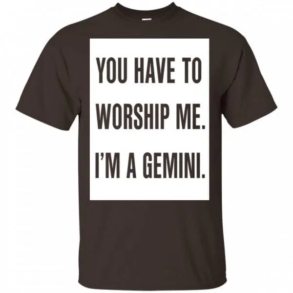 You Have To Worship Me I'm A Gemini Shirt, Hoodie, Tank 4