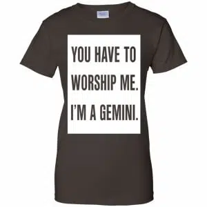 You Have To Worship Me I'm A Gemini Shirt, Hoodie, Tank 23