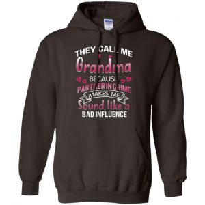 They Call Me Grandma Because Partner In Crime Makes Me Sound Like A Bad Influence Shirt, Hoodie, Tank 20