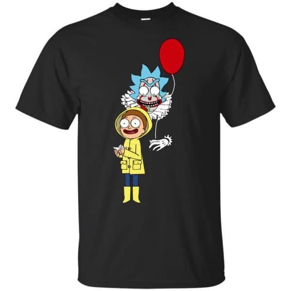 Rick and Morty IT shirt: Pennywise Rick And Morty Halloween Shirt, Hoodie, Tank 3