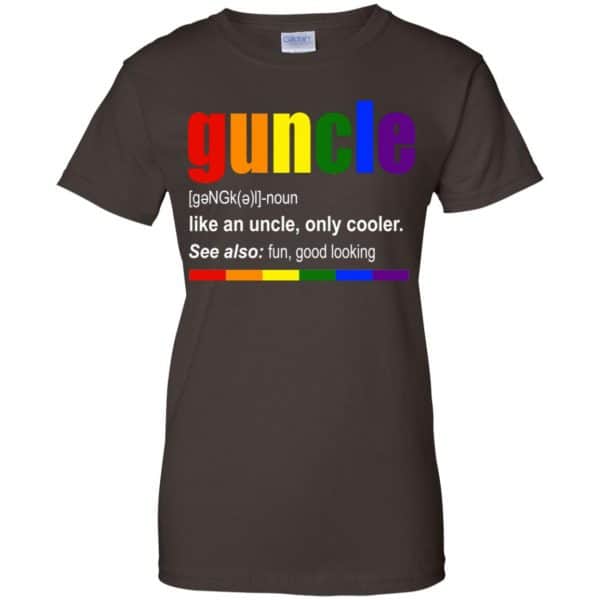 Guncle Like An Uncle, Only Cooler LGBT Shirt, Hoodie, Tank Apparel 12