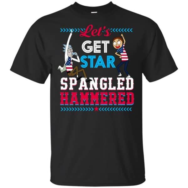 Let’s Get Star Spangled Hammered Shirt, Hoodie, Tank Apparel 3