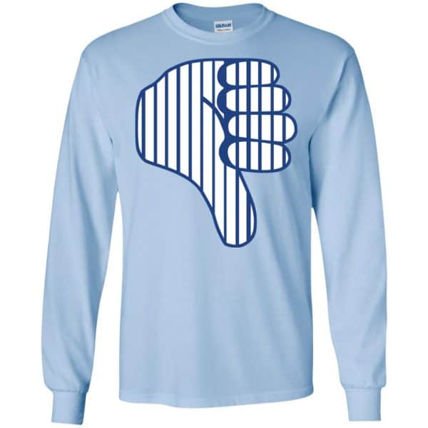 New York Yankees Thumbs Down T-Shirts, Hoodie, Tank Apparel 8