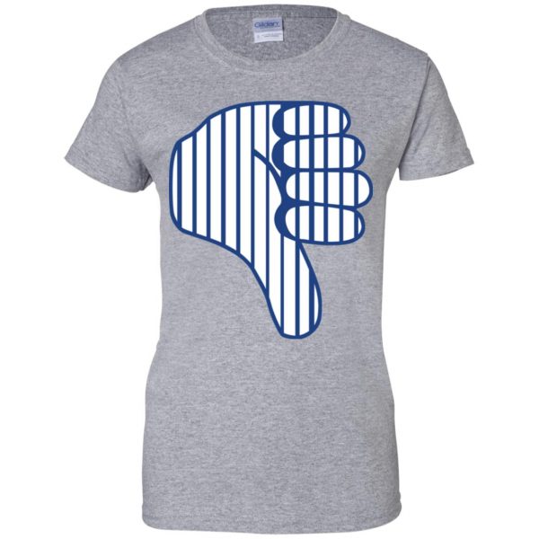 New York Yankees Thumbs Down T-Shirts, Hoodie, Tank Apparel 12