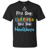 First Stop Kindergarten Next Stop Hogwarts Harry Potter Shirt, Hoodie, Tank 1