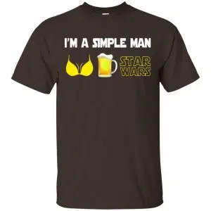 I'm A Simple Man Boobs Beer Star Wars Shirt, Hoodie, Tank 15