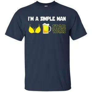 I'm A Simple Man Boobs Beer Star Wars Shirt, Hoodie, Tank 17