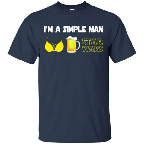 I'm A Simple Man Boobs Beer Star Wars Shirt, Hoodie, Tank 6