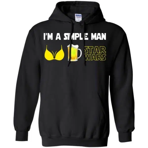 I'm A Simple Man Boobs Beer Star Wars Shirt, Hoodie, Tank 7