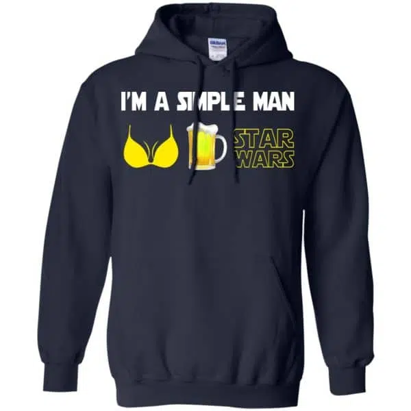 I'm A Simple Man Boobs Beer Star Wars Shirt, Hoodie, Tank 8