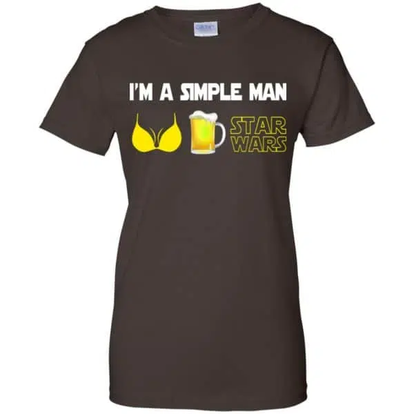I'm A Simple Man Boobs Beer Star Wars Shirt, Hoodie, Tank 12