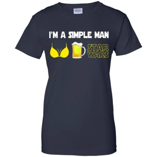 I'm A Simple Man Boobs Beer Star Wars Shirt, Hoodie, Tank 13