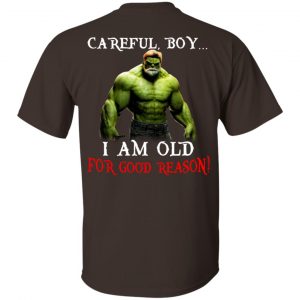 Hulk: Careful Boy I Am Old For Good Reason T-Shirts, Hoodie, Tank Apparel 2
