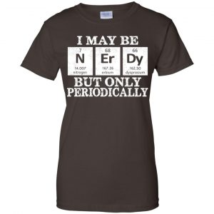 I May Be Nerdy But Only Periodically Shirt, Hoodie, Tank 23