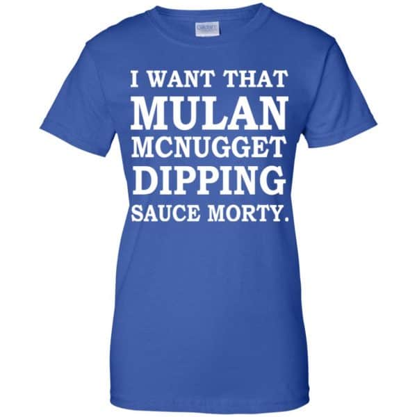 I Want That Mulan McNugget Dipping Sauce Morty Shirt, Hoodie, Tank Apparel 14