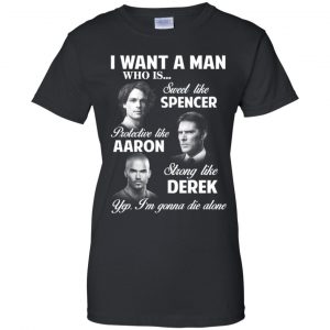 I Want A Man Who Is Sweet Like Spencer Protective Like Aaron Strong Like Derek Shirt, Hoodie, Tank 9