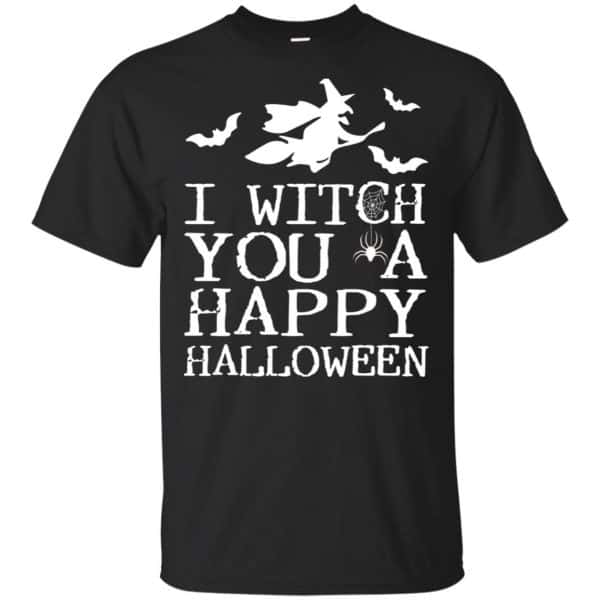 I Witch You A Happy Halloween Shirt, Hoodie, Tank 3