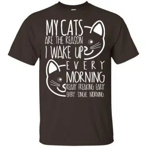 My Cats Are The Reason I Wake Up Every Morning Shirt, Hoodie, Tank 15