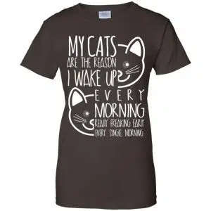 My Cats Are The Reason I Wake Up Every Morning Shirt, Hoodie, Tank 23