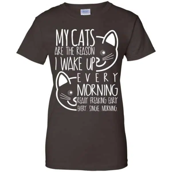 My Cats Are The Reason I Wake Up Every Morning Shirt, Hoodie, Tank 12