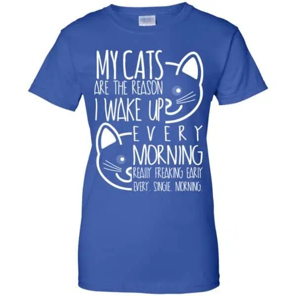 My Cats Are The Reason I Wake Up Every Morning Shirt, Hoodie, Tank 14