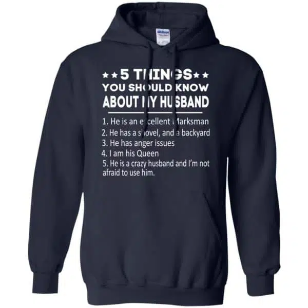 5 Things You Should Know About My Husband T-Shirts, Hoodie, Tank 8